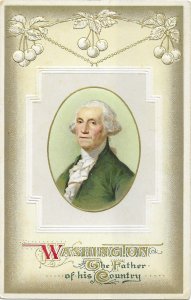 George Washington The Father of his Country US President Embossed