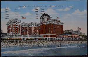 Atlantic City, NJ - Chalfonte Hotel and Haddon Hall - 1950