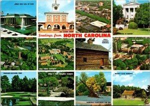 North Carolina Greetings Multi View