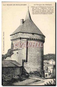 Old Postcard Sille Guillaume The Castle Dungeon