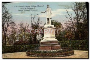 Modern Postcard Wiesbaden Kaiser Wilhelm I Denkmal statue of William 1