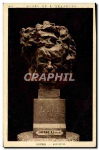 Old Postcard Paris Musee Bourdelle Beethoven Luxembourg