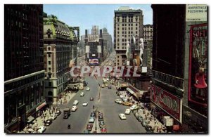 Postcard Modern Times Square New York City