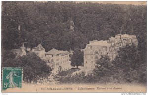 L'Etablissement Thermal A Vol D'Oiseau, BAGNOLES-DE-L'ORNE (Orne), France, 19...