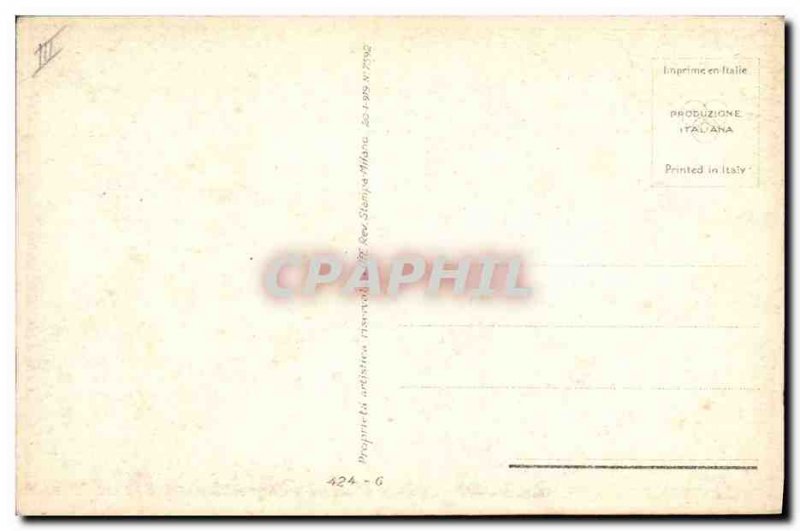 Old Postcard Fantasy Illustrator Woman