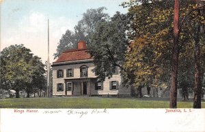 Kings Manor Park Jamaica Long Island New York 1905c postcard