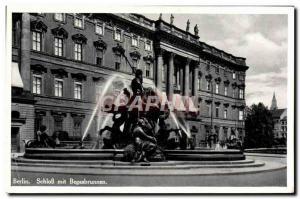 Postcard Old Berlin Schloss mit Begasbrunnen
