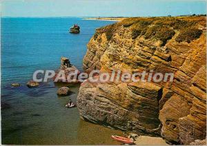 Postcard Modern Penestin sur Mer (Morbihan) View of the two young ladies Poud...