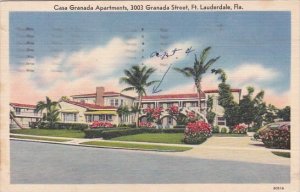 Florida Fort Lauderdale Casa Granada Apartments 3003 Granada Street 1958