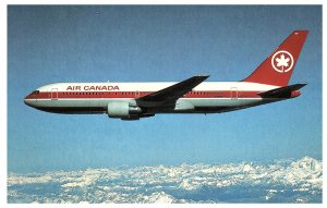 Air Canada Boeing 767 Airplane Postcard