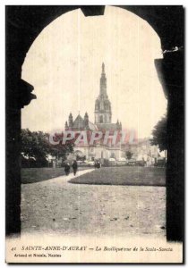 Sainte Anne d Auray - The Basilica - Old Postcard