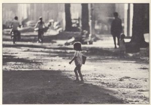 Cambodia Phnom Penh Rush Hour Destruction Postcard