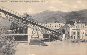 Innsbruck Austria Bridge Scene River Historic Bldgs Antique Postcard K19030