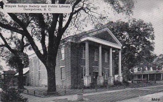 South Carolina Georgetown Winyah Indigo Society &  Public Library Dexter P...