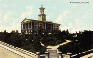 State Capitol, Nashville Tennessee C1911 Vintage Postcard G20