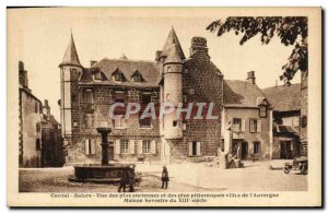 Old Postcard Cantal Salers One Of The Old And The Most Picturesque towns & # ...