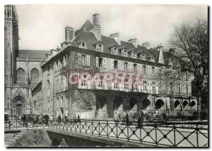 Modern Postcard Quimper The Old Eveche seen Quays