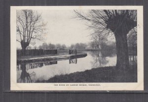 TONBRIDGE, RIVER BY CANNON BRIDGE, KENT, c1910 ppc., unused.