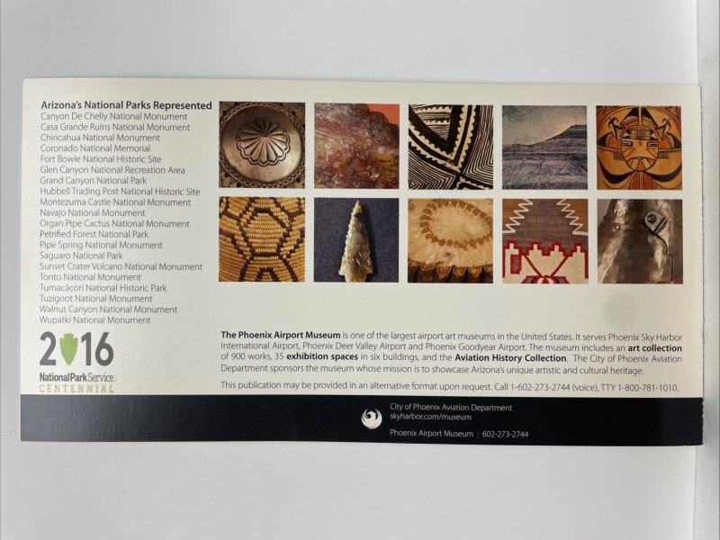 The Phoenix Airport Museum Oversize Postcard (2016)