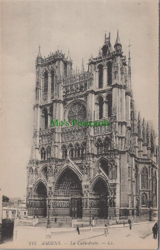 France Postcard - Amiens, La Cathedrale  RS34490