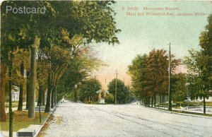 MI, Jackson, Michigan, Main and Wildwood Avenue, Harck & Addison