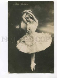 279996 Anna PAVLOVA Russian BALLET Dancer SWAN vintage PHOTO