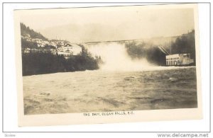 RP, The Dam (Black & White), Ocean Falls, British Columbia, Canada, 1920-1940s