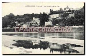 Postcard Old Rochecorbon Les Coteaux