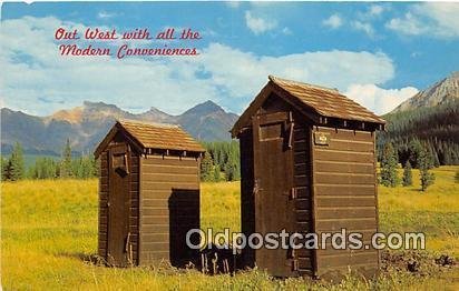 Out West Outhouse Unused 