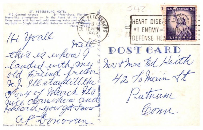 Florida  St.Petersburg  Hotel Lobby