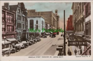 Canada Postcard - Granville Street, Vancouver, British Columbia  RS28117