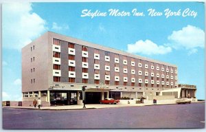Postcard - Manhattan's Skyline Motor Inn - Manhattan, New York
