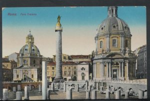 Italy Postcard - Rome - Roma, Foro Traiano     RS16414