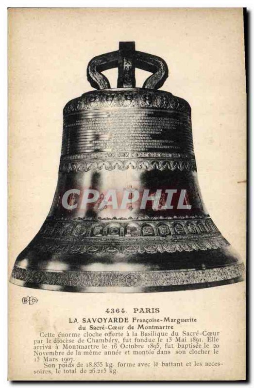 Old Postcard Bell Savoyard Montmartre Francoise Marguerite du Sacre Coeur in ...