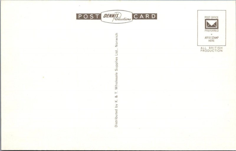 Norfolk Postcard - The Old Guildhall, Norwich  SW17632