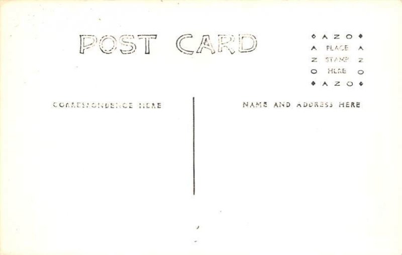 Unknown Train Real Photo Railroad, Train Postcard