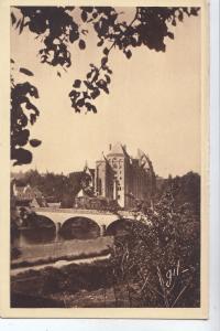 BF12479 solesmes l abbaye et le pont de marbre france front/back image