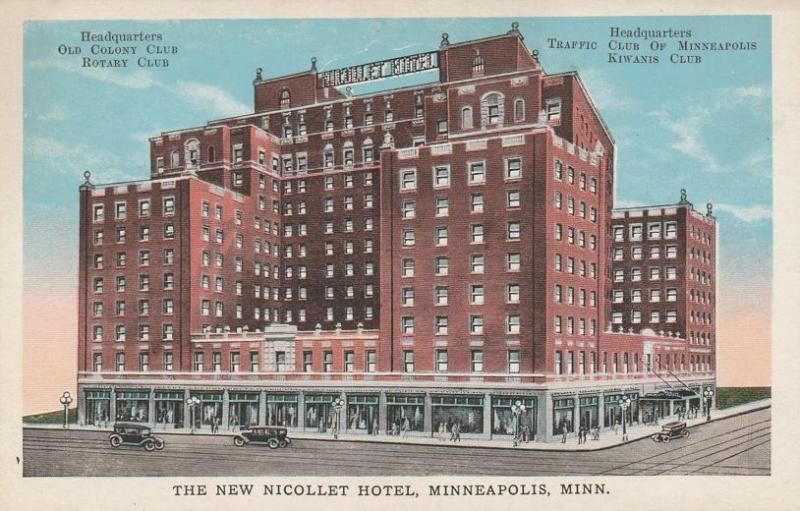 New Nicollet Hotel - Minneapolis MN, Minnesota - WB