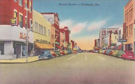 Georgia Valdosta Street Scene