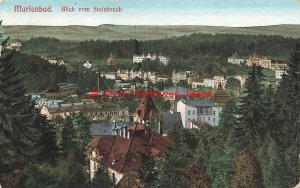 Czech Republic, Marienbad, Marianske Lazne, Blick Vom Steinbruch, Aerial,1911 PM