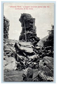 Chimney Rock Rugged Mountain Sentry Confluence River Harpers Ferry WV Postcard 
