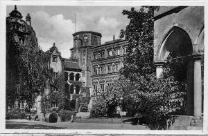 BR42120 Der Schlosshof Heidelberg germany