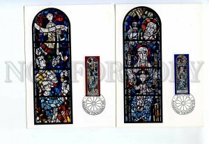 440800 Liechtenstein 1978 First Day maximum card Christianity painting mosaic