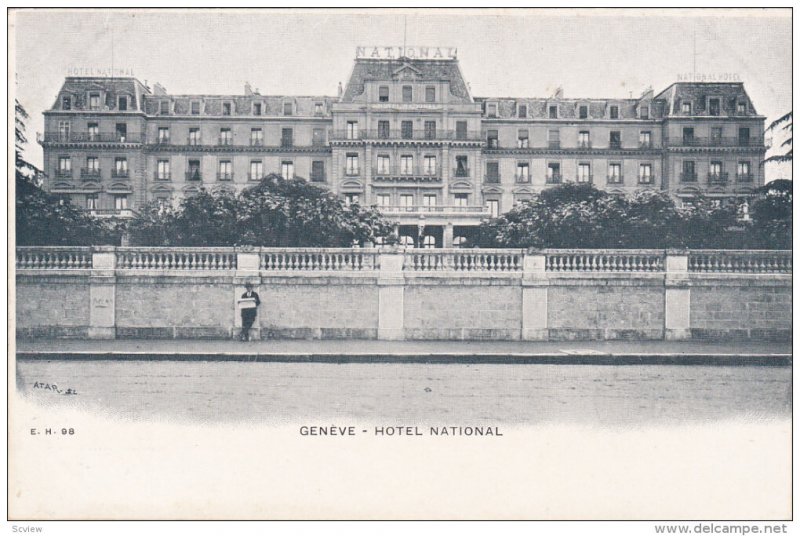 GENEVE, Hotel National, Switzerland, 00-10s