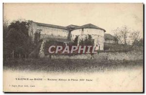 Valence sur Baise Old Postcard Old Flaran Abbey (12th)