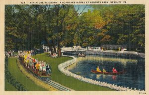 HERSHEY , Pennsylvania, 1930-40s ; Miniature Train