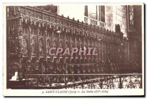 Old Postcard Saint Claude The Stalls