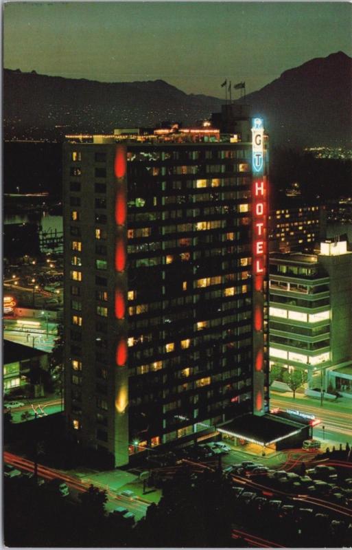 Georgian Towers Hotel Vancouver BC British Columbia Unused Vintage Postcard D63