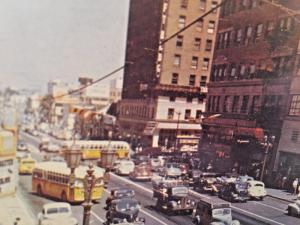Postcard  Hollywood & Vine, 1950 Street View, Hollywood, CA   Y1