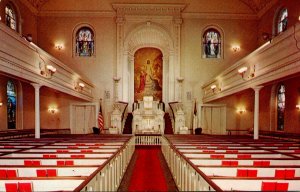 Pennsylvania Lancaster The Lutheran Church Of The Holy Trinity Interior